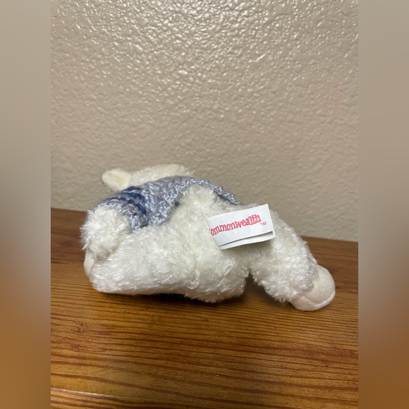 Commonwealth jointed Lamb plush in Blue sweater 9” - Picture 3 of 5